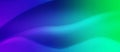 Abstract Shiny Curves in Blurred Purple, Blue and Green Background Royalty Free Stock Photo