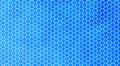 Abstract Shiny Hexagonal Texture in Blue Gradient Background