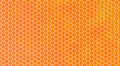 Abstract Shiny Honeycomb Texture in Orange Background Royalty Free Stock Photo