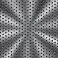 Abstract metal background with hexagonal holes Royalty Free Stock Photo