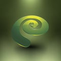 Abstract Shiny Spiral Royalty Free Stock Photo
