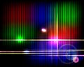 Abstract shiny technology spectrum background.