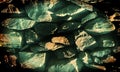 Abstract shiny two color rock wall in big size texture design.