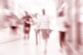 Abstract shopping in mall store blurred background Royalty Free Stock Photo