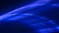 Abstract shot of blue lights on a black background with cutting-edge shooting technology Royalty Free Stock Photo