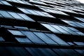 An abstract shot of condominium windows and balconies Royalty Free Stock Photo