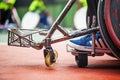 Abstract shot of disabled person