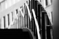 Abstract shot of a fence