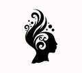 Abstract Silhouette Tattoo Pattern. Vector template