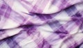 Abstract silk pattern in vibrant purple, a modern textile decoration generated by AI