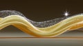 Abstract silk wavy clothe bright Royalty Free Stock Photo