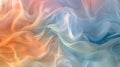 Abstract silky background, flat illustration with random colors. This is AI generative image.