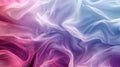 Abstract silky background, flat illustration with random colors. This is AI generative image.