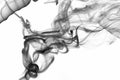 Abstract silky clean smoke background