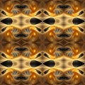 Abstract silky satin seamless symmetrical wallpaper background