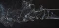 Abstract silky smoke background Royalty Free Stock Photo