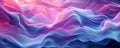 Abstract silky waves in pink and blue hues. Fluid color motion concept. Design for banner, wallpaper, poster with copy Royalty Free Stock Photo