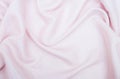 Abstract silky waving pink fabric background