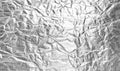 Abstract silver aluminum foil background Royalty Free Stock Photo