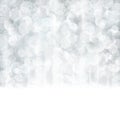 Abstract silver Christmas, winter background with blurred lights Royalty Free Stock Photo