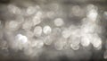 Abstract silver bokeh background Royalty Free Stock Photo