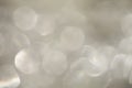 Abstract silver bokeh background Royalty Free Stock Photo