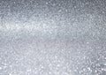 Abstract silver glitter texture background