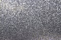 Abstract silver glittery background