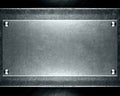 Abstract silver steel background