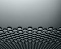 Abstract silver steel background