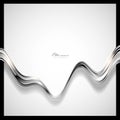 Abstract silver technology background