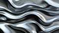 Abstract silver waves texture Royalty Free Stock Photo