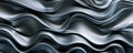 Abstract silver waves texture Royalty Free Stock Photo