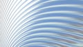 Abstract silver white background with 3D striped pattern Royalty Free Stock Photo