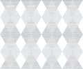 Abstract Silver and White Rhombus Geometric Seamless Pattern Background Royalty Free Stock Photo