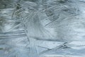 Abstract Silvery and Blue Ice Pattern Royalty Free Stock Photo