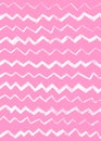 Abstract simple cool background with zigzag stripes, broken lines, waves, brush strokes. Hand drawn texture with chevron. Hipster