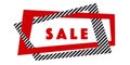 Abstract simple geometry header Royalty Free Stock Photo
