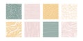 Abstract shape simple light neutral pastel nude pink yellow texture