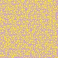 abstract simple seamless pattern many small dots spots on a contrasting background. Leopard background yellow dots