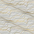 Abstract sketch lines and angles seamless pattern