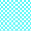 Abstract Sky Blue and White Chess Board Background.Color Squares in a checkerboard pattern.Multidimensional chessboard Royalty Free Stock Photo