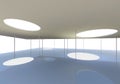 Abstract skylight of Conceptual modern building