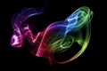 Abstract smoke art Royalty Free Stock Photo