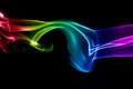 Abstract smoke art Royalty Free Stock Photo