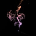 Abstract smoke background colored.