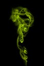 Abstract smoke on dark background