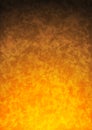 Abstract Smoke in Orange and Yellow Gradient Background