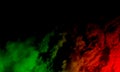 Abstract smoke hookah on a black backgroundAbstract red smoke mist fog on a black background. Stream, isolated.. Royalty Free Stock Photo