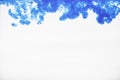 Abstract smoke wave, colorful mystical background. Colorful ink in water abstract. Leave space for text Royalty Free Stock Photo